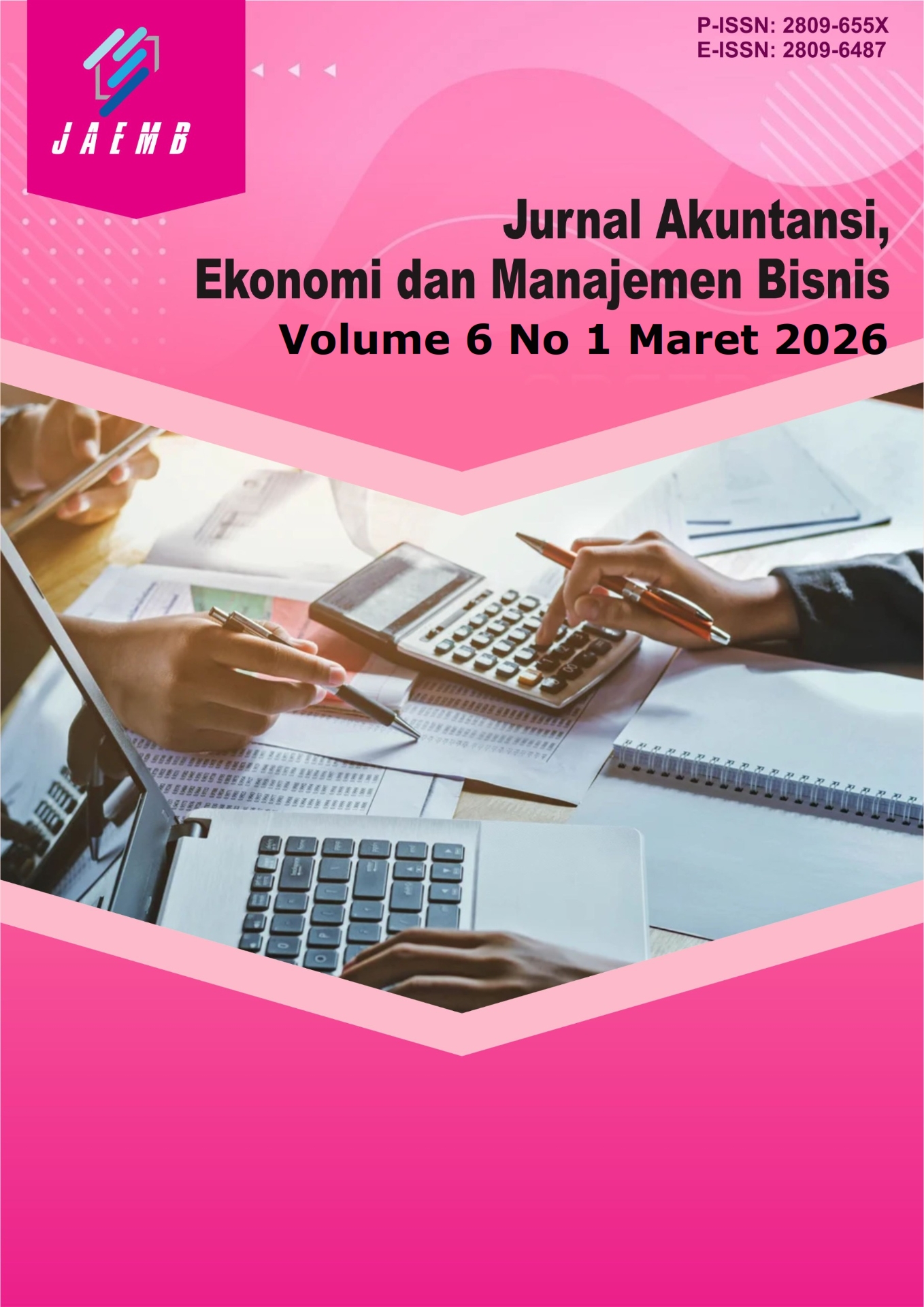 					View Vol. 6 No. 1 (2026): Maret : Jurnal Akuntansi, Ekonomi dan Manajemen Bisnis
				