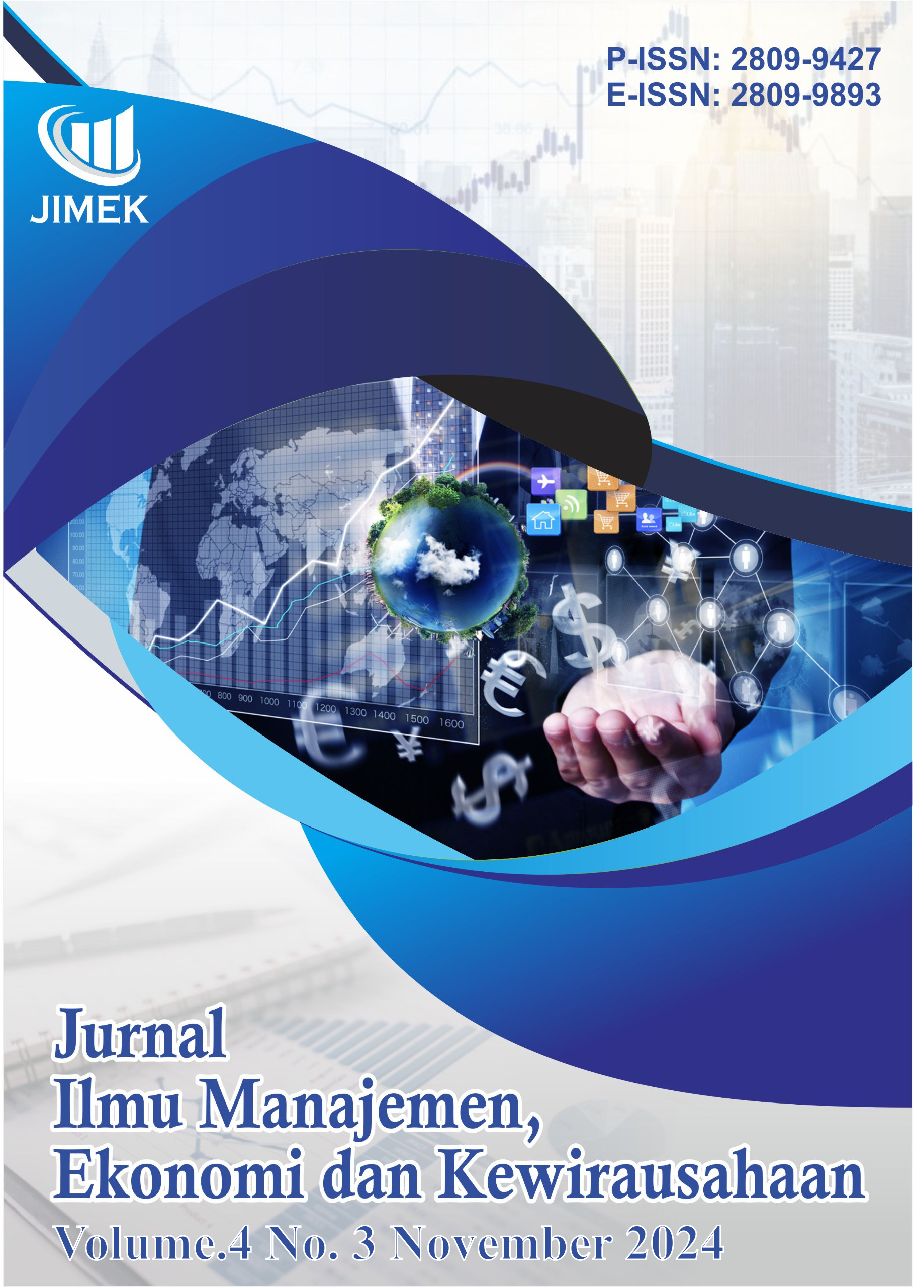 					View Vol. 4 No. 3 (2024): November : Jurnal Ilmu Manajemen, Ekonomi dan Kewirausahaan
				