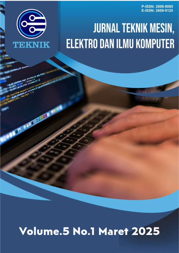 View Vol. 5 No. 1 (2025): Maret : Jurnal Teknik Mesin, Elektro dan Ilmu Komputer