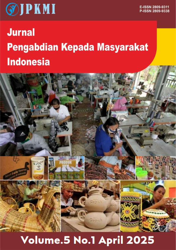 View Vol. 5 No. 1 (2025): April : Jurnal Pengabdian Kepada Masyarakat Indonesia (JPKMI)