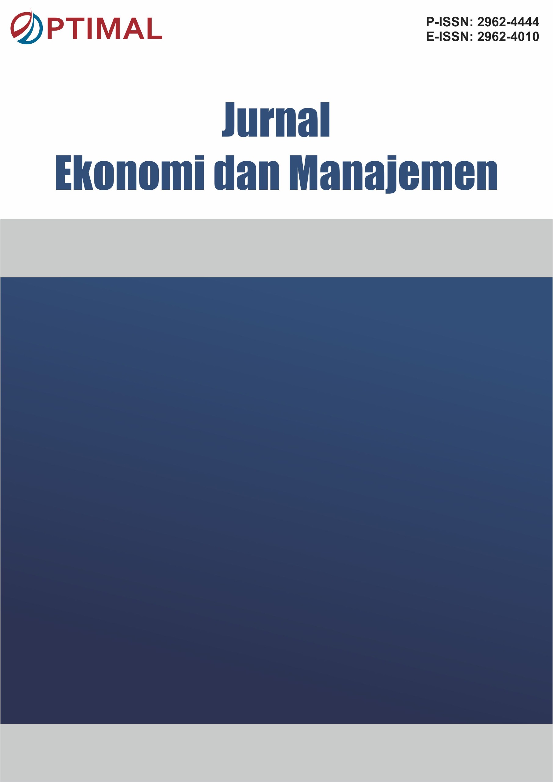 					View Vol. 6 No. 1 (2026): Jurnal Ekonomi dan Manajemen
				